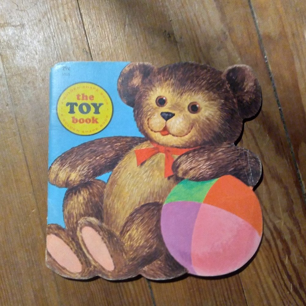Golden Shape Toy Book - Vintage Children's Early Reader